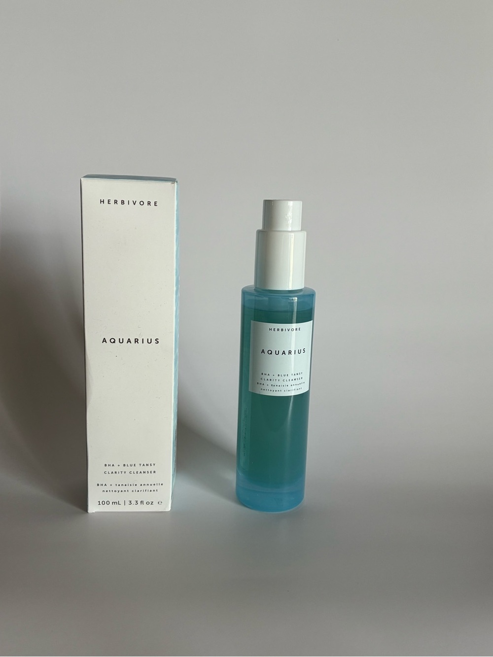 Herbivore Botanicals Aquarius Clarifying Cleanser - Blue
